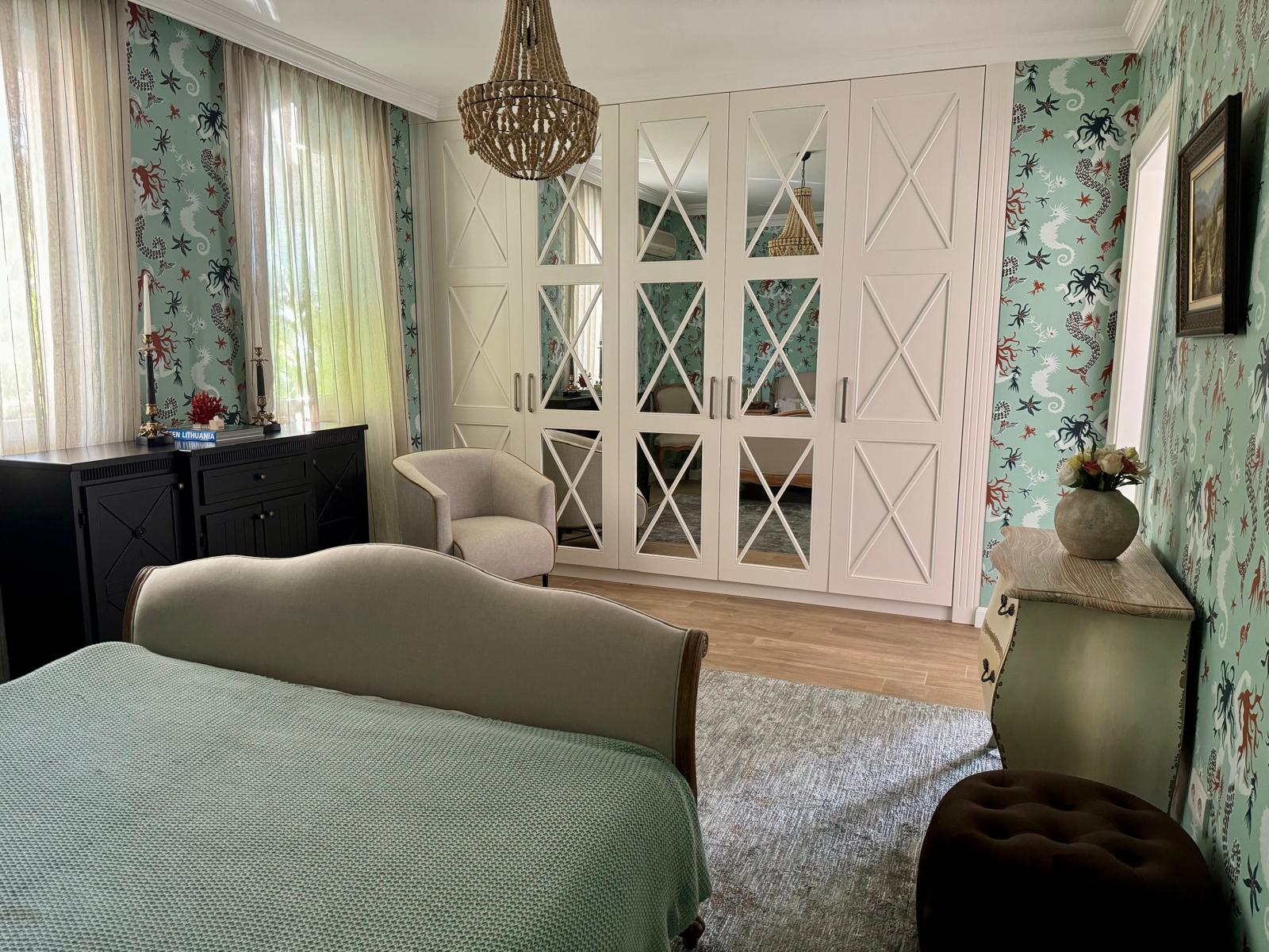 Bedroom with wardrobes